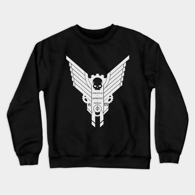 Mars mechanicus Crewneck Sweatshirt by BrainDrainOnly